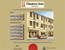Tablet Screenshot of chinatownhotel.com